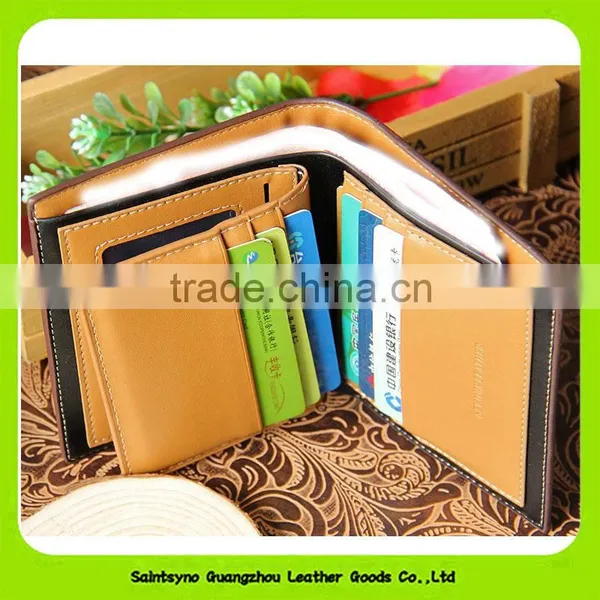16917 Geometrical Designer Security Leather Wallets for Men Personalized photo-6