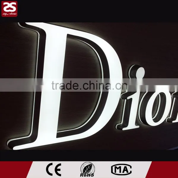 Factory Direct Sale Top Quality Acrylic 3d Letter Sign Illuminated Led Board photo-5