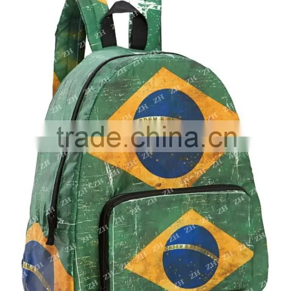 New design fashional backpack in flag design