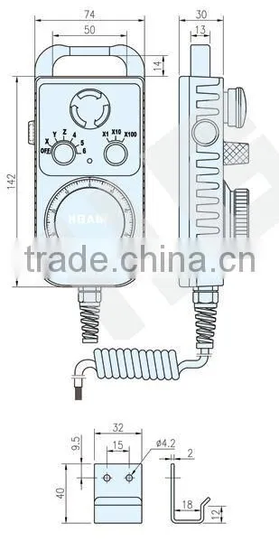 TM1474 Incremental Handwheel Encoder photo-2