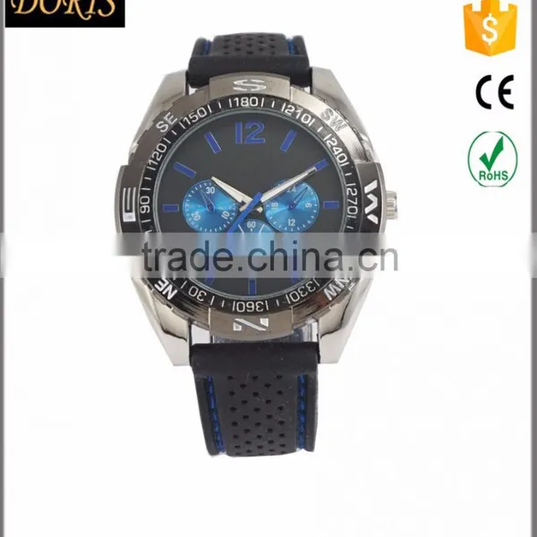 Fashion Japan Movt Quartz Silicone Wrist Watch photo-4