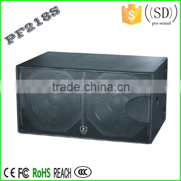 Dual 18 Inch Bass Speakers Subwoofer SPL dj Speaker Powered Subwoofer DJ Sound Box photo-3