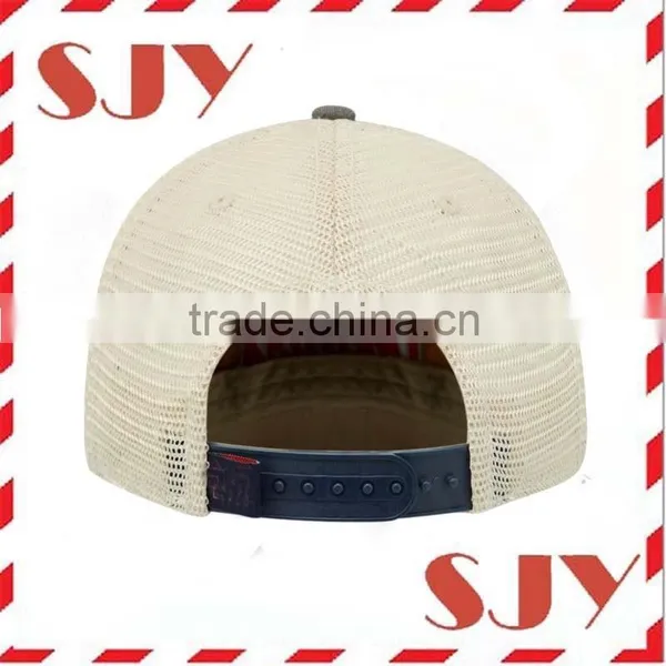Wholesale Customised 3D Embroidery Cheap Mesh 6 Panel Mesh Trucker Hat photo-6