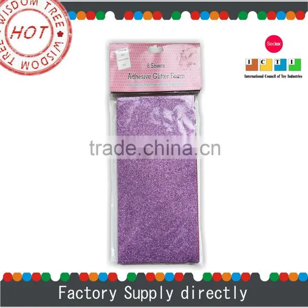Self Adhesive EVA Foam Sheet, EVA Glitter Foam Sheet, Glitter EVA Sheet