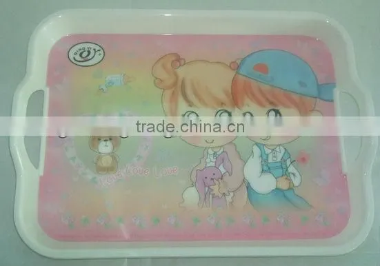 Melamine Tray With Handles photo-2