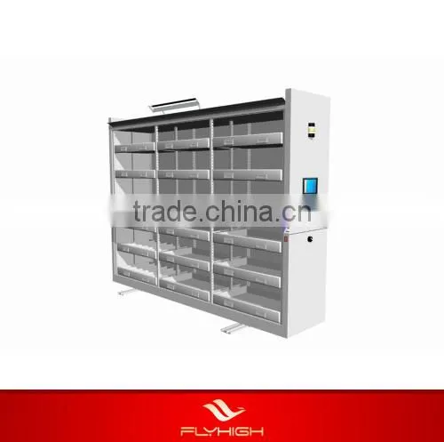 Double Side Electrical Compact System Steel Library Shelves Mobile Shelving photo-2