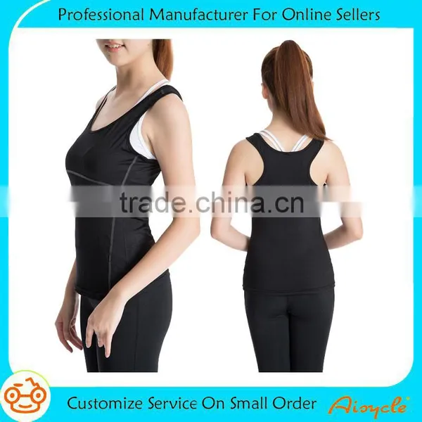 Hot Girl Fashion Custom Fitness Sexy Stringer Tank Top for Women photo-2