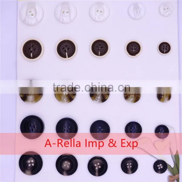 Round Shape 4 Holes Buttons for Garment Resin Materials photo-4
