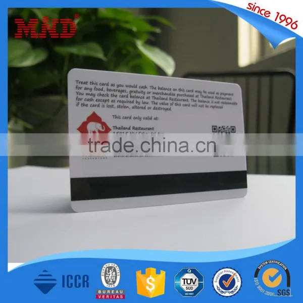MDP282 CMYK Offset Printed Plastic Barcode Gift Cards photo-4