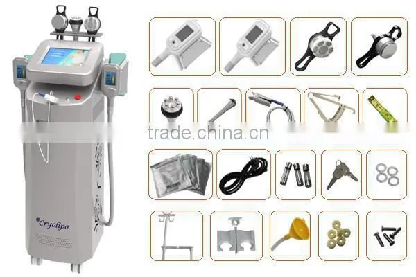 China 5 Handles Body Slimming Massage Beauty Equipment for Sale photo-4