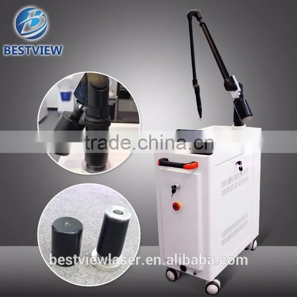 Freckles Removal Q-switch Nd Yag Laser Tattoo 1500mj Remove Machine With High Effective Vascular Tumours Treatment photo-6