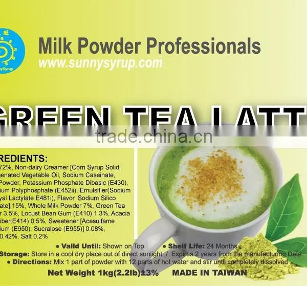 Green Tea Cafe Latte Powder photo-2