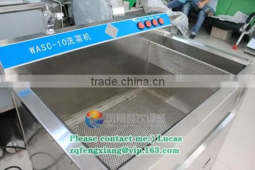 WASC-10 Stainless Steel Automatic Washing Machine,fuit and Vegetable Cleaning Machine ,vegetable Washing Machine photo-5
