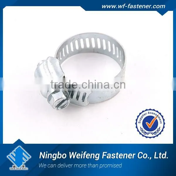China Clip Manufacturers & Suppliers Germany Type Hose Clamp,for Poles,hoses Zinc Plated Hose Clamp