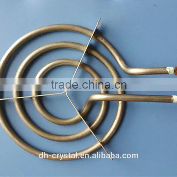 Electric Hot Runner U Sharp Electric Finned Tubular Heater Stainless Steel photo-2