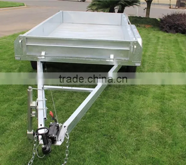 Hot Dipped Galvanized Tandem Box Trailer photo-3