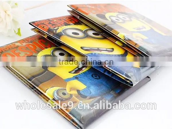 Minions Pu Leather Folding Cosmetic Mirror photo-3