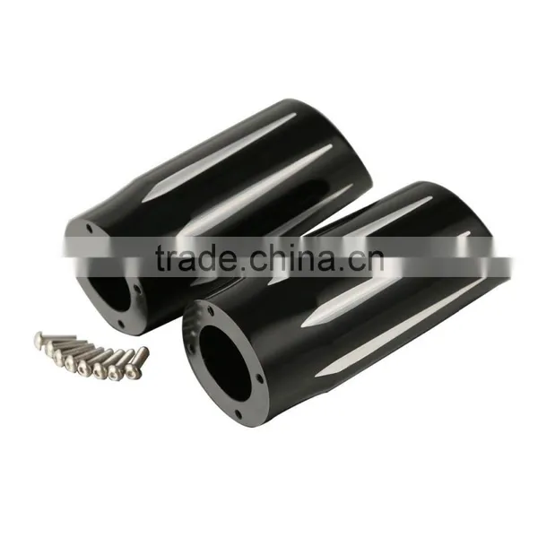 Edge Cut Upper Fork Slider Covers For Davidson Touring And Trike Models 1980-2013 photo-2