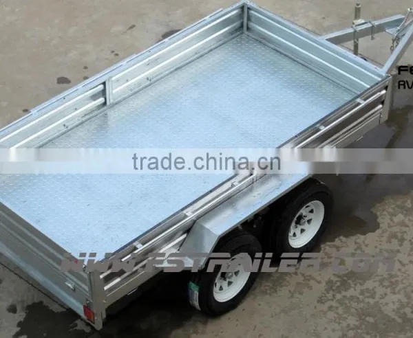 Hot Dip Galvanized Tandam Cage Trailer photo-2