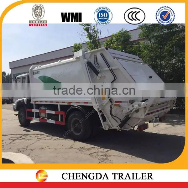 10m3 12 Cubic Meter Garbage Truck for Sale photo-4