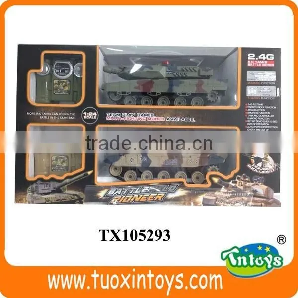 24G Mini Metal Tank Model Toy, Radio Remote Control Tank photo-3