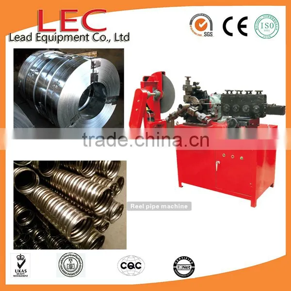 Post Tensioning Use Flat Metal Duct Making Machine photo-2