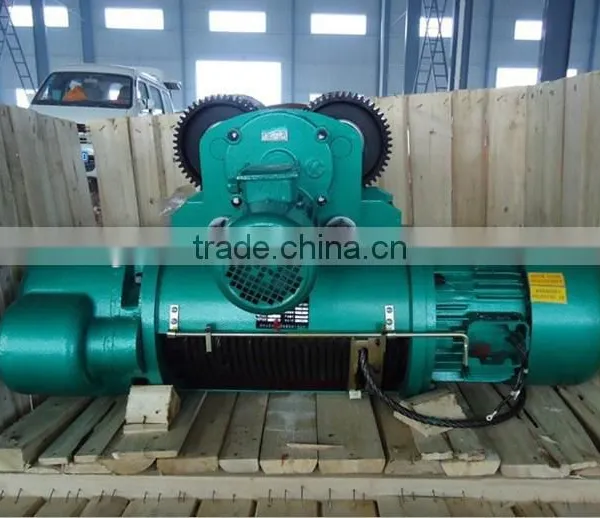 Wire Rope Electric Hoist With Motorized Trolley photo-3