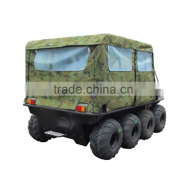 XBH 8X8-2 Standard Amphibious Vehicle With Folding Shelter 800cc 8 Wheel 4 Stroke ATV photo-5