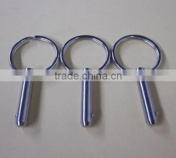 Hardware Zinc Nickle Plated or Stainless Safety Lock Linch Pin o Ring photo-4