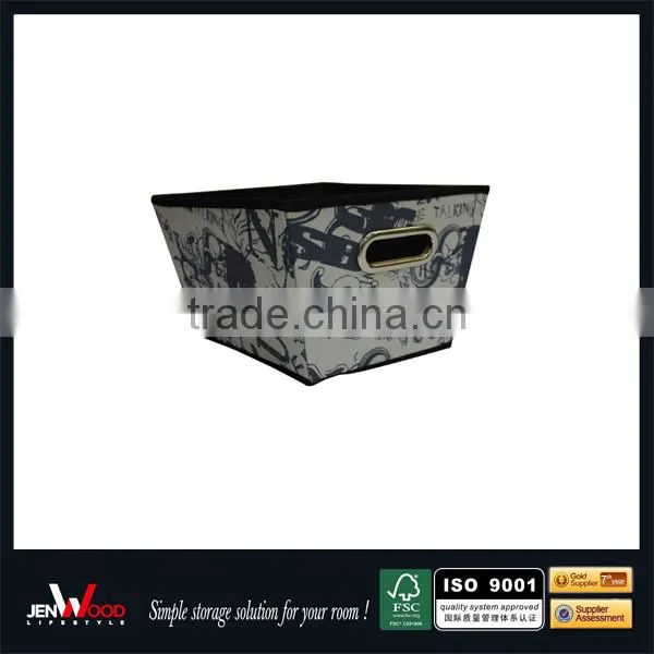 Easy Use and Space Saving Foldable Storage Bin