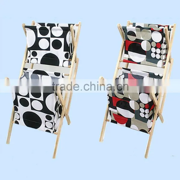 Wood Shelf Hanging Storage Baskets/magazine Rack Newerpaper Rack