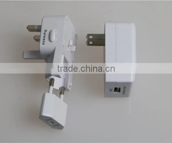 Global Travel Plug Multifunction Converter With a Single USB Port Universal Adapter photo-3