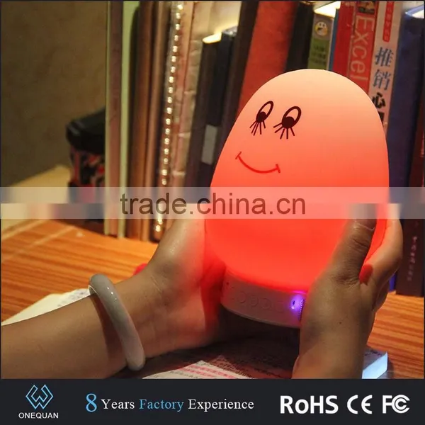 2017 Silicone Portable Touch Speakers Wireless App Led Bluetooth Speaker photo-6