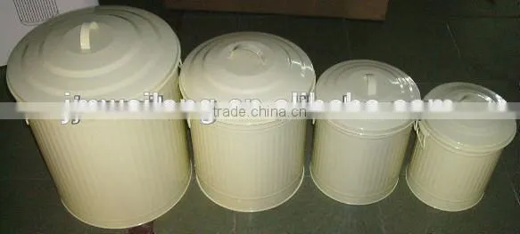 3L/5L/12L/20L Metal Trash Can photo-3