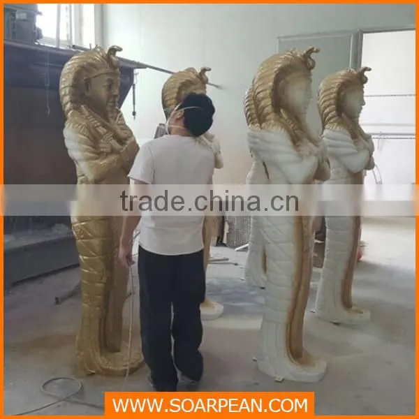 Custom Fiberglass Egypt Pharaoh Statue for Club Display photo-4