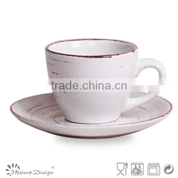 Cup Saucer Handpainting High Quality Modern Design Top Sale Relaxation Style photo-4