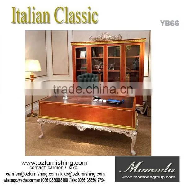 YB66 Vintage Shabby Chic Furniture Wholesale Home Furniture Wooden Library Bookshelf photo-3