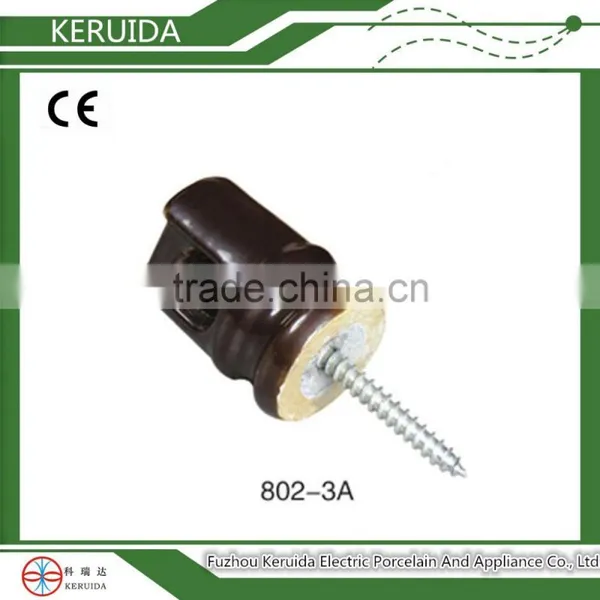 Porcelain Ceramic Electric Fence Wiring Insulator With Factory Price photo-3