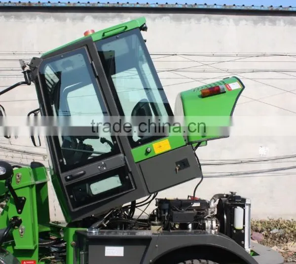 China 915 Articulated Mini Wheel Loader With CE and EuroIII Engine photo-3