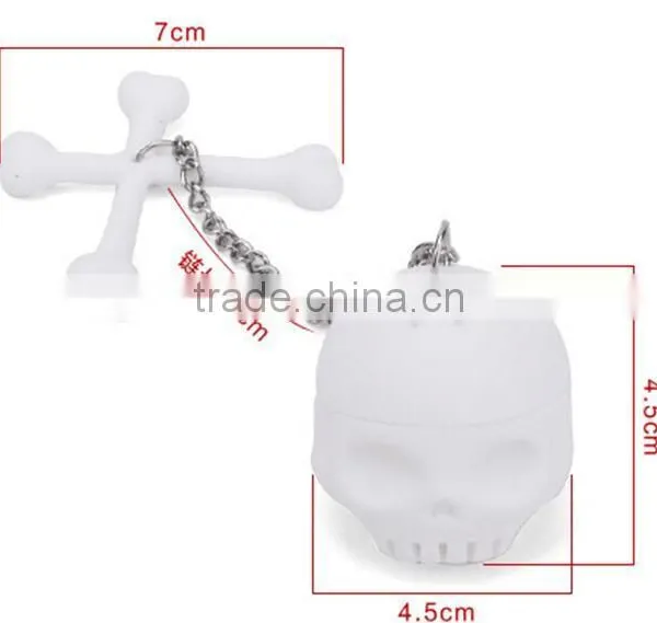 Funny Silicone Skeleton Infuser/ Tea Device CK-TI190 photo-3