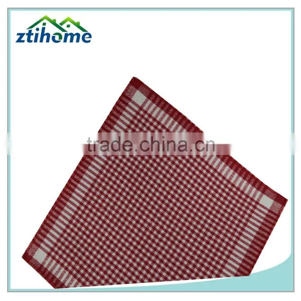 High Quality Waffle Weave Design Kitchen Towel Cotton Floor Cleaning Cloth photo-2