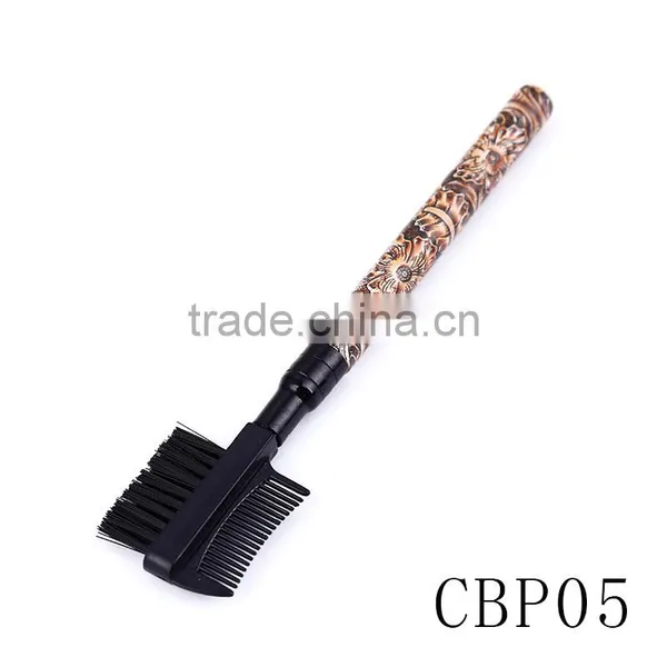 CBP05 Colorful Plastic Handle Eyebrow Comb photo-2