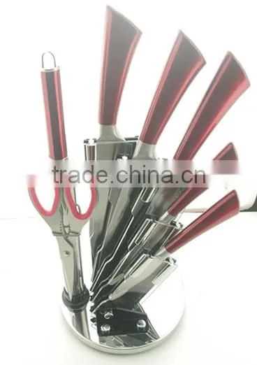 8pcs Stianless Steel Butcher Knife Set photo-2
