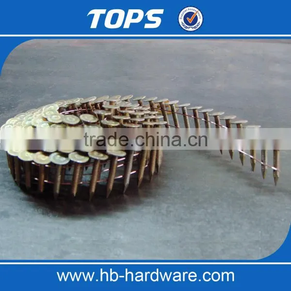 15 Degree EG Corrugated Coil Roofing Nails Ring Shank photo-3