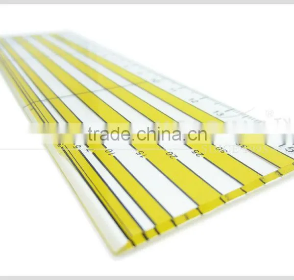 Kearing Acrylic 15cm Straight Ruler Quilting Ruler With 2mm Thickness for Patchwork Sewing#kpr5150 photo-2