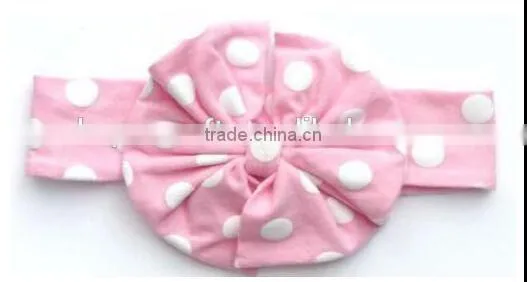 2016 China Band Wholesale Big Bow Headband Baby Knot Headband Fit in Difference Wearing photo-4