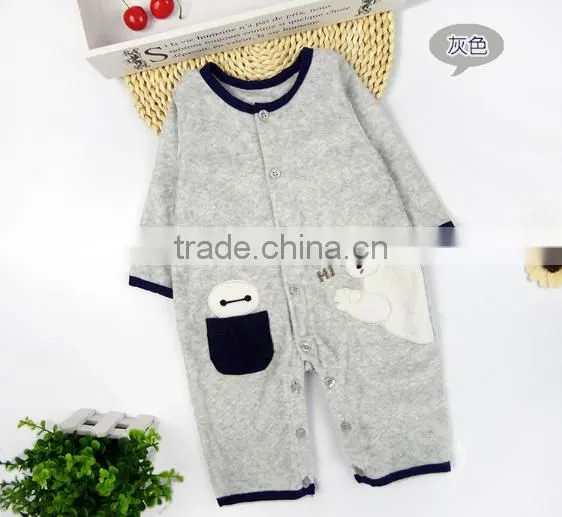 New Arrival Cute Design Cotton Jersey Fabric Baby Romper Baby Clothes photo-2