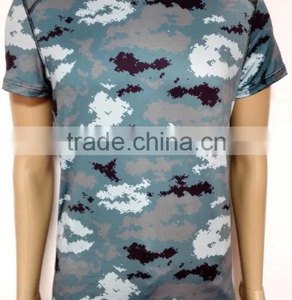 Tactical Tshirt, Sublimation Men Fit Shirt Camouflage no Minumum Quantity, photo-2
