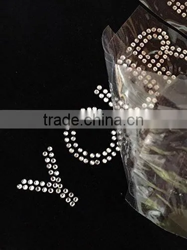 Mother of the Groom Clear Rhinestone Iron on Hotfix Transfer Bling DIY photo-3