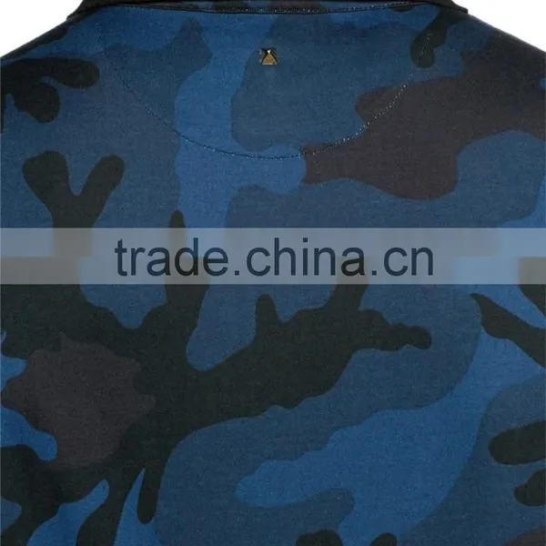 Wholesale Army Polo Colorful Camo Polo Shirt Polo Shirts Made in China photo-5
